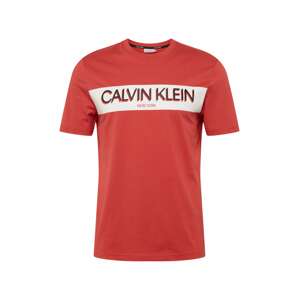 Calvin Klein Tričko  červená