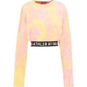 myMo ATHLSR Funkční tričko  pastelově oranžová / pastelově růžová