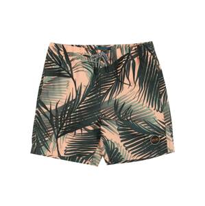 Shiwi Badehose 'boys swimshort foliage'  broskvová / zelená