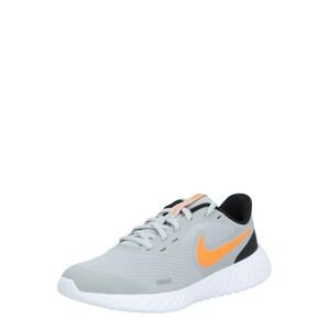 NIKE Sportovní boty 'Revolution 5'  oranžová / šedá / černá