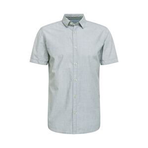 TOM TAILOR Košile 'Floyd Mini Dobby'  bílá / modrá