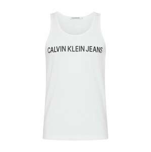 Calvin Klein Jeans Shirt  černá / bílá