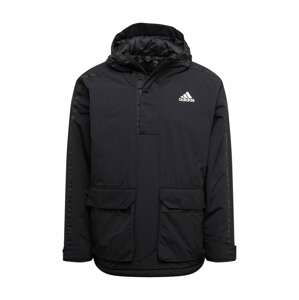 ADIDAS TERREX Outdoorová bunda  černá / bílá