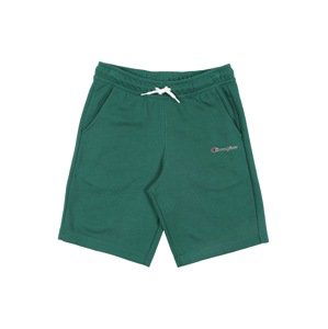 Champion Authentic Athletic Apparel Kalhoty 'Bermuda'  zelená / bílá