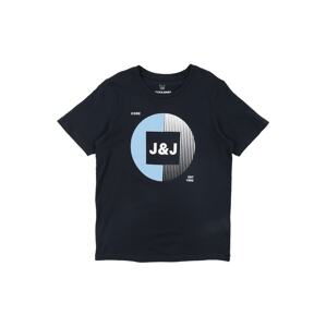 Jack & Jones Junior Tričko 'Booster'  noční modrá / modrá / bílá