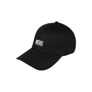 DIESEL Kšiltovka 'CORRY CAPPELLO'  černá / bílá