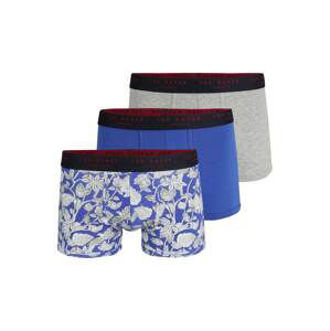 Ted Baker Boxerky  královská modrá / šedá / černá