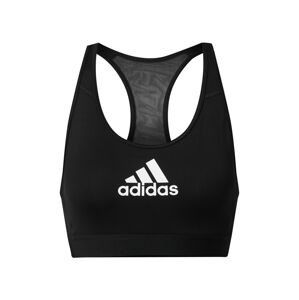 ADIDAS PERFORMANCE Sportovní podprsenka  černá / bílá