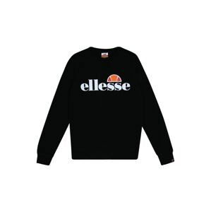 ELLESSE Mikina 'Suprios'  černá / bílá / oranžová / červená