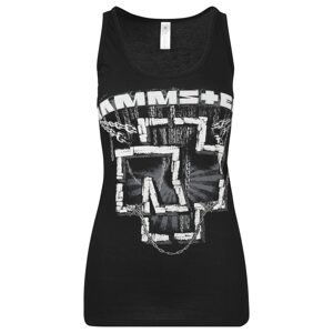 Mister Tee Top 'Rammstein'  bílá / černá