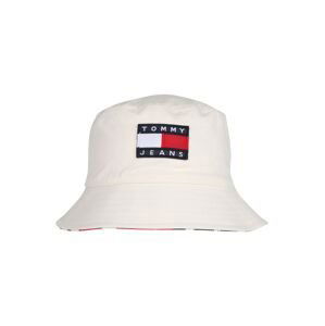 Tommy Jeans Klobouk 'Heritage Bucket Rev'  bílá / mix barev