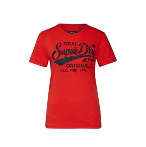 Superdry Tričko  krvavě červená