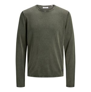 JACK & JONES Svetr 'Leo'  olivová