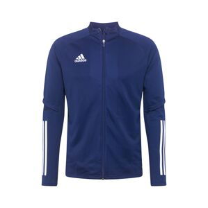 ADIDAS SPORTSWEAR Sportovní mikina  námořnická modř / bílá