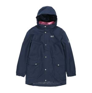 JACK WOLFSKIN Outdoorová bunda 'ICY FALLS'  marine modrá / pink