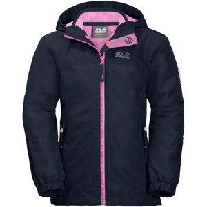 JACK WOLFSKIN Funkční bunda 'Iceland'  marine modrá / fialová