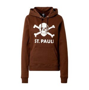 FC St. Pauli Mikina  měděná / bílá