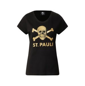 FC St. Pauli Tričko  zlatě žlutá / černá