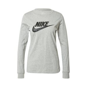 Nike Sportswear Tričko  šedý melír / černá