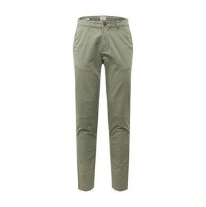 JACK & JONES Chino kalhoty 'Marco Dave'  olivová