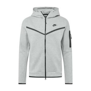 Nike Sportswear Mikina  šedá / černá