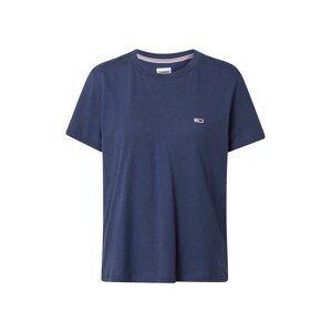 Tommy Jeans Tričko  námořnická modř / bílá / ohnivá červená