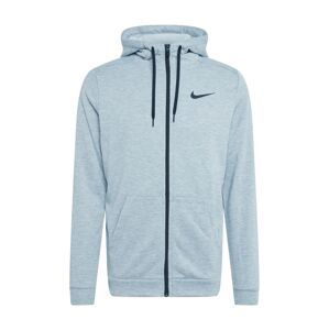 NIKE Sportovní mikina s kapucí  tmavě šedá / černá