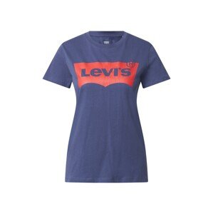 LEVI'S Tričko  modrá / červená