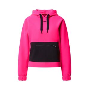 Reebok Sport Sportovní mikina  pink / černá