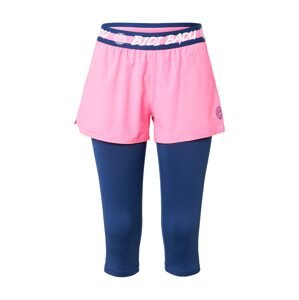 BIDI BADU Sportovní kalhoty  tmavě růžová / námořnická modř / bílá