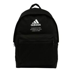 ADIDAS PERFORMANCE Sportovní batoh  černá / bílá