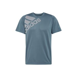 ADIDAS SPORTSWEAR Funkční tričko 'BOS'  chladná modrá / bílá