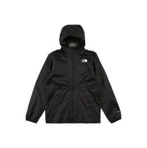 THE NORTH FACE Outdoorová bunda 'ZIPLINE RAIN JACKET  TNF'  bílá / černá