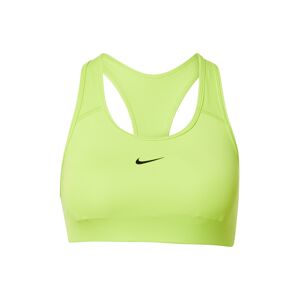 NIKE Sportovní podprsenka  svítivě žlutá