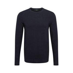 JACK & JONES Svetr 'BLAADAM '  marine modrá