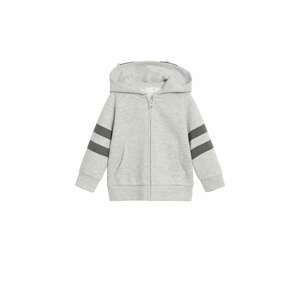 MANGO KIDS Sweatjacke 'MAPACHE'  šedý melír