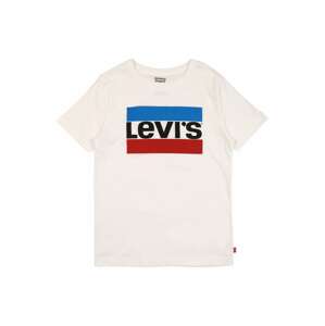 LEVI'S Tričko  modrá / červená / černá / offwhite