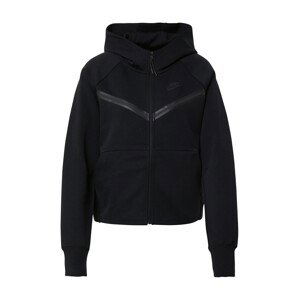 Nike Sportswear Mikina s kapucí  šedá / černá