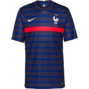 NIKE Trikot 'Frankreich 2021'  bílá / černá / tmavě modrá / modrá / melounová