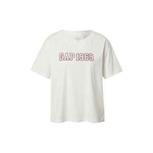 GAP Tričko  pink / bílá