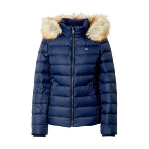 Tommy Jeans Zimní bunda 'TJW BASIC HOODED DOWN JACKET'  námořnická modř