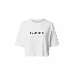 Calvin Klein Performance Funkční tričko  bílá / černá