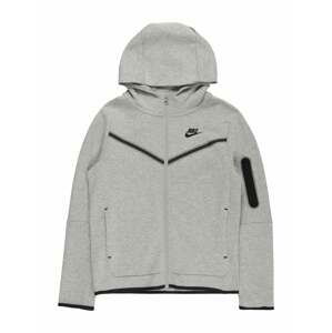 Nike Sportswear Mikina  šedá / černá