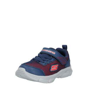 SKECHERS Tenisky 'ADVANCE INTERGRID'  modrá / červená / bílá