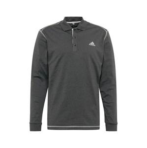 ADIDAS GOLF Funkční tričko  tmavě šedá / bílá