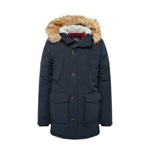 Superdry Zimní parka 'Everest'  marine modrá