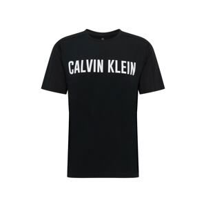 Calvin Klein Performance Funkční tričko  bílá / černá