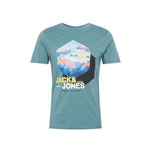 JACK & JONES T-Shirt  nefritová / bílá / žlutá / tmavě zelená / marine modrá / světlemodrá / pastelově oranžová