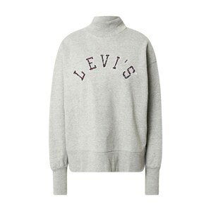 LEVI'S Mikina 'Gardenia'  šedá / bílá / černá / červená / olivová