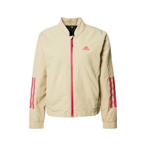 ADIDAS PERFORMANCE Sportovní bunda  cappuccino / pink